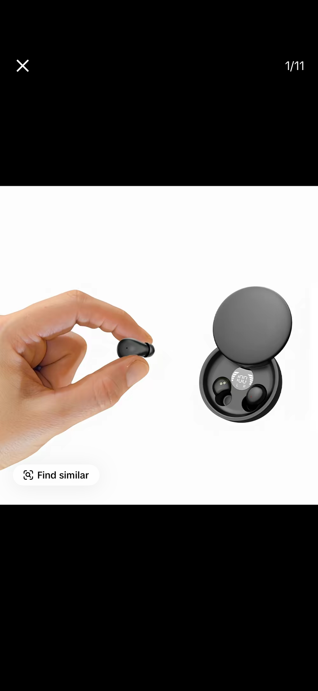 ￼ MSHUKCOE Smallest Invisible Mini Earbuds Wireless Bluetooth, Low Profile M
