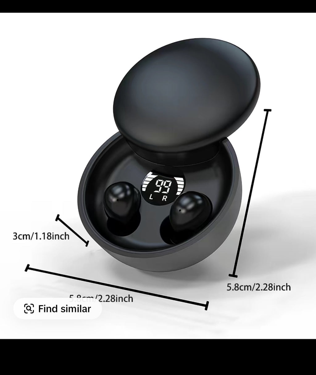 ￼ MSHUKCOE Smallest Invisible Mini Earbuds Wireless Bluetooth, Low Profile M