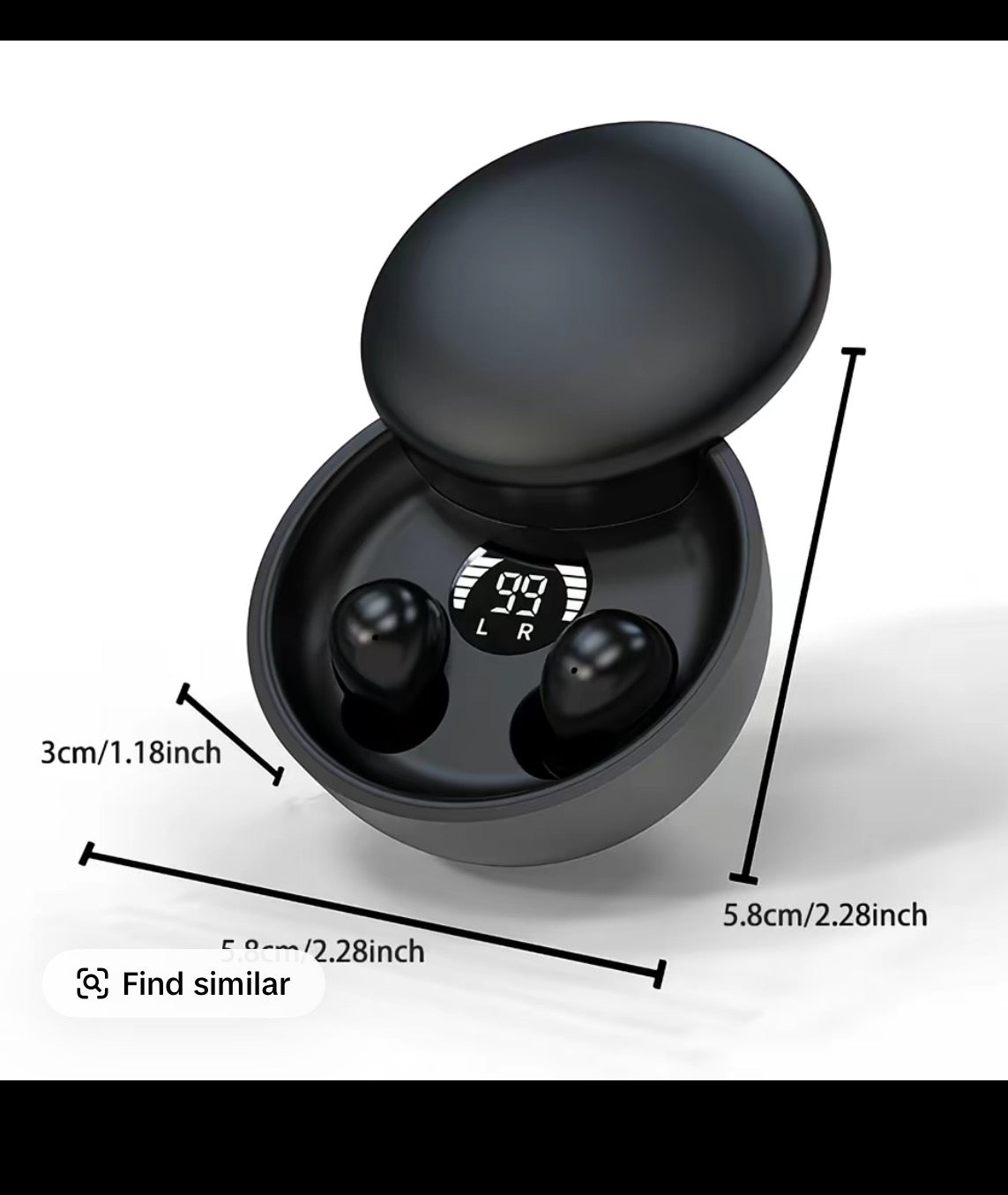 ￼ MSHUKCOE Smallest Invisible Mini Earbuds Wireless Bluetooth, Low Profile M